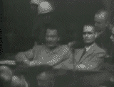 Goring and Hess during the Nuremberg trial