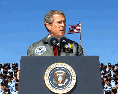 Bush in Uniform