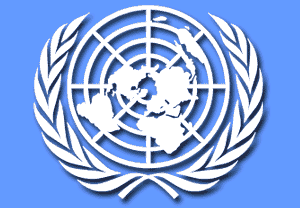 The UN logo